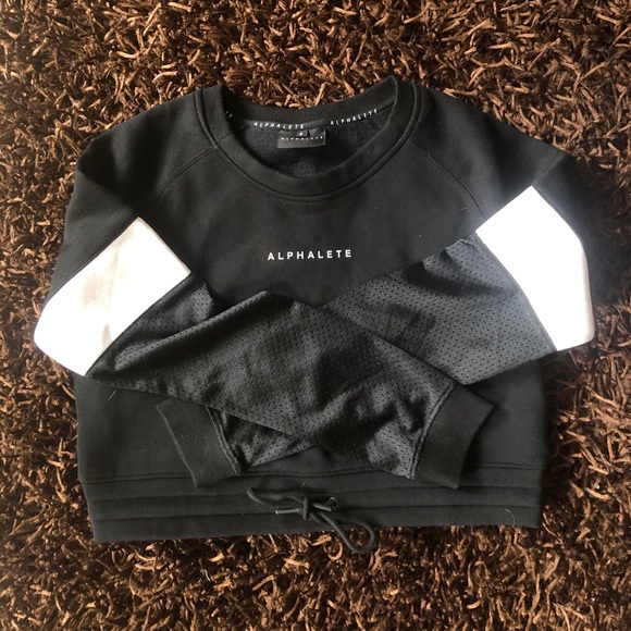 Alphalete Tops - Alphalete Crop Hoodie